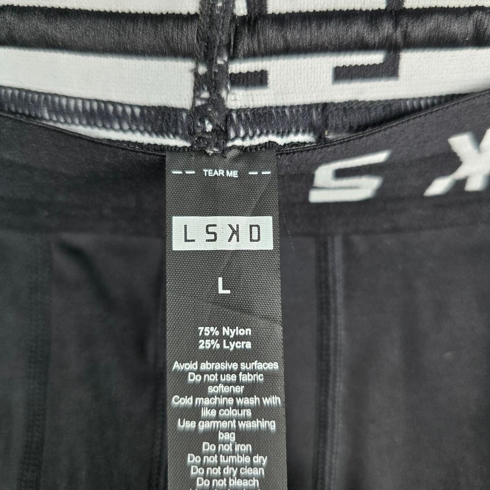 Lskd Mens Black Performance Compression Tights Le… - image 3
